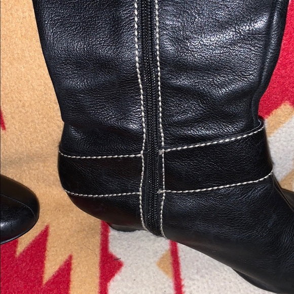 Black fossil tall boots - Picture 7 of 8